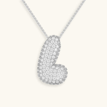 Collier initiale avec bulles Hailey