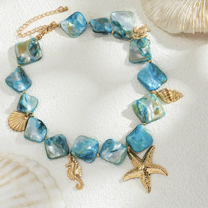 Collier Rêves Océan Bleu