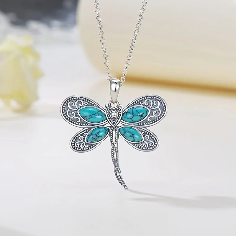 Collier Pendentif Argent Rêves de Libellule