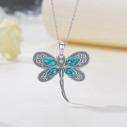 Collier Pendentif Argent Rêves de Libellule