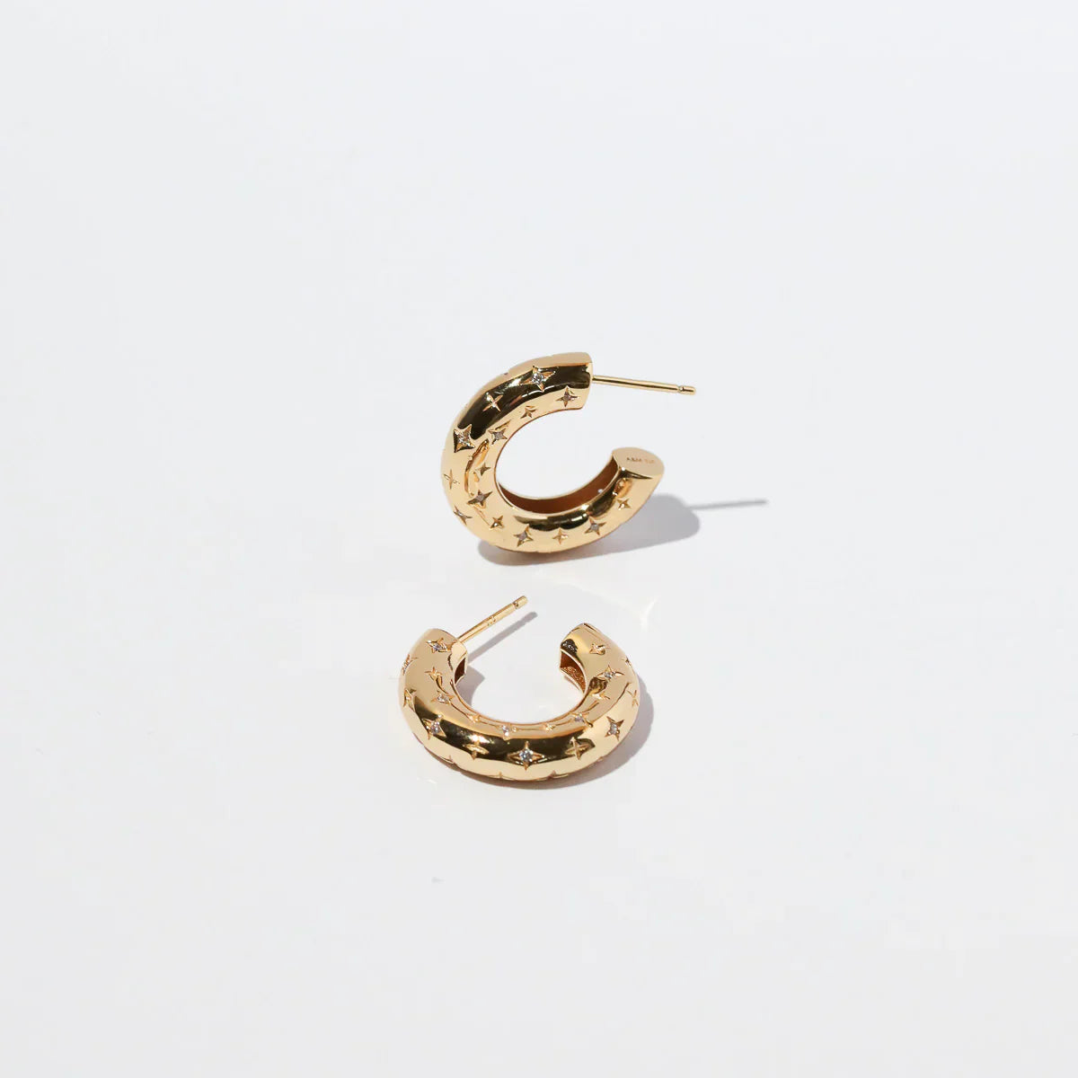 Boucles d'oreilles cercle Cosmiques | Or