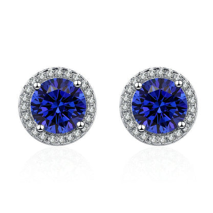 Boucles d'oreilles Lucia Celestine | Or Blanc