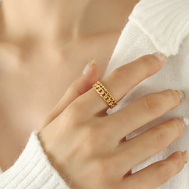 Bague chaîne Vera