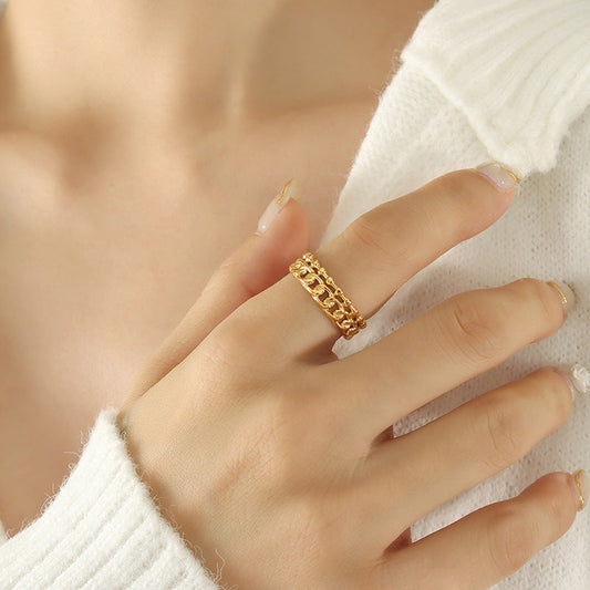 Bague chaîne Vera