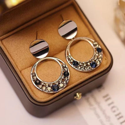Boucles d'oreilles Lumina avec zircones