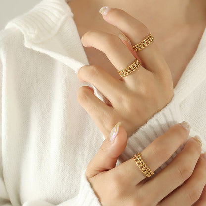 Bague chaîne Vera