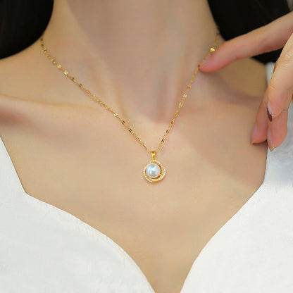 Pendentif perles Burchette