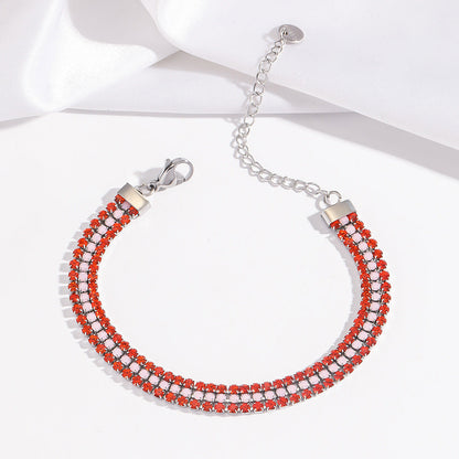 Bracelet Signature Shine | Or Blanc