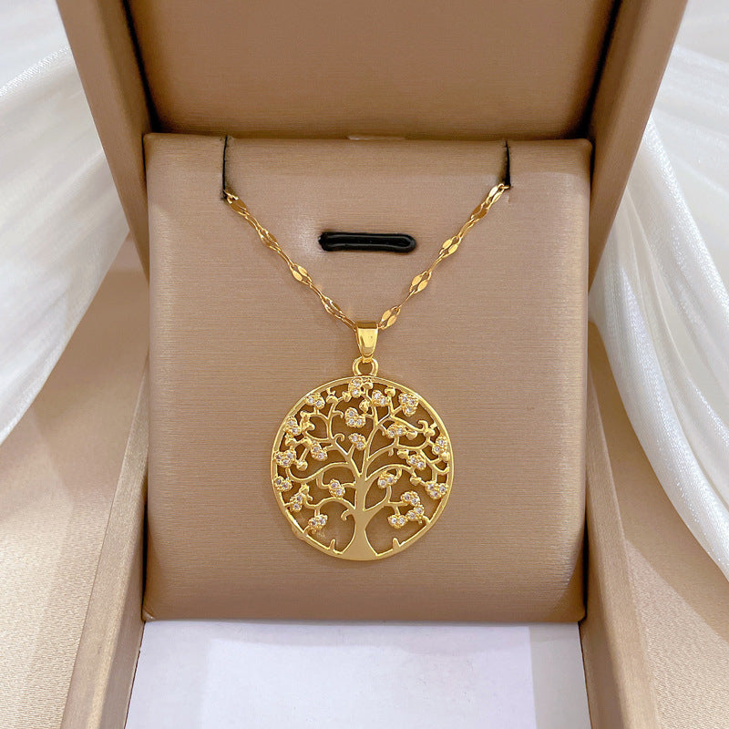 Collier doré Arbre de Vie Lilia