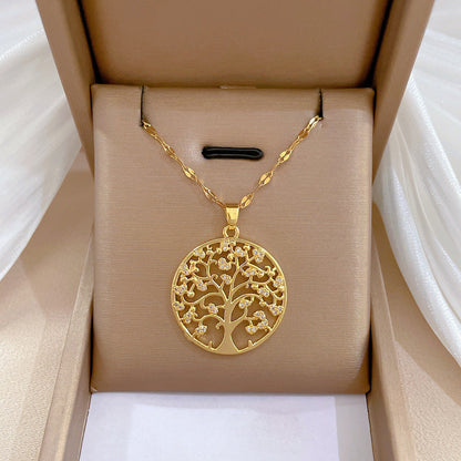 Collier doré Arbre de Vie Lilia