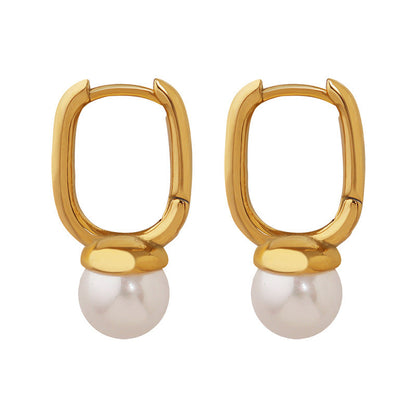 Boucles d'oreilles perles géométriques Veers