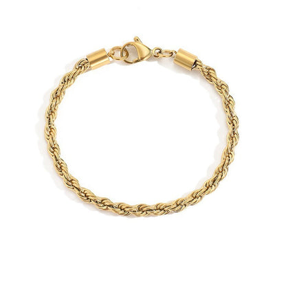Bracelet chaîne tressée Olivia