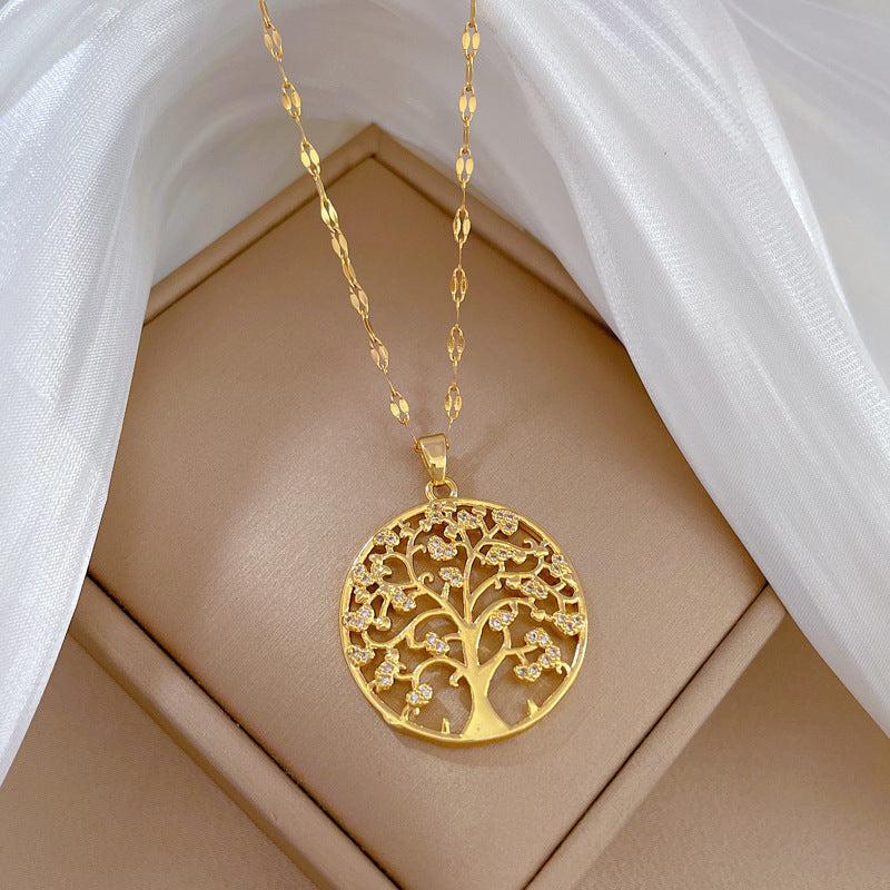 Collier doré Arbre de Vie Lilia