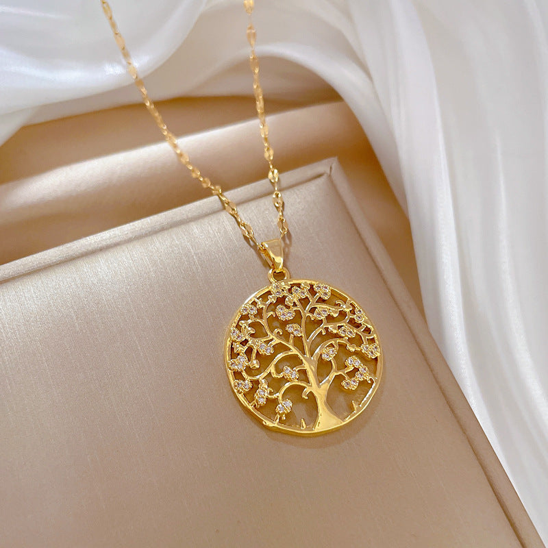 Collier doré Arbre de Vie Lilia