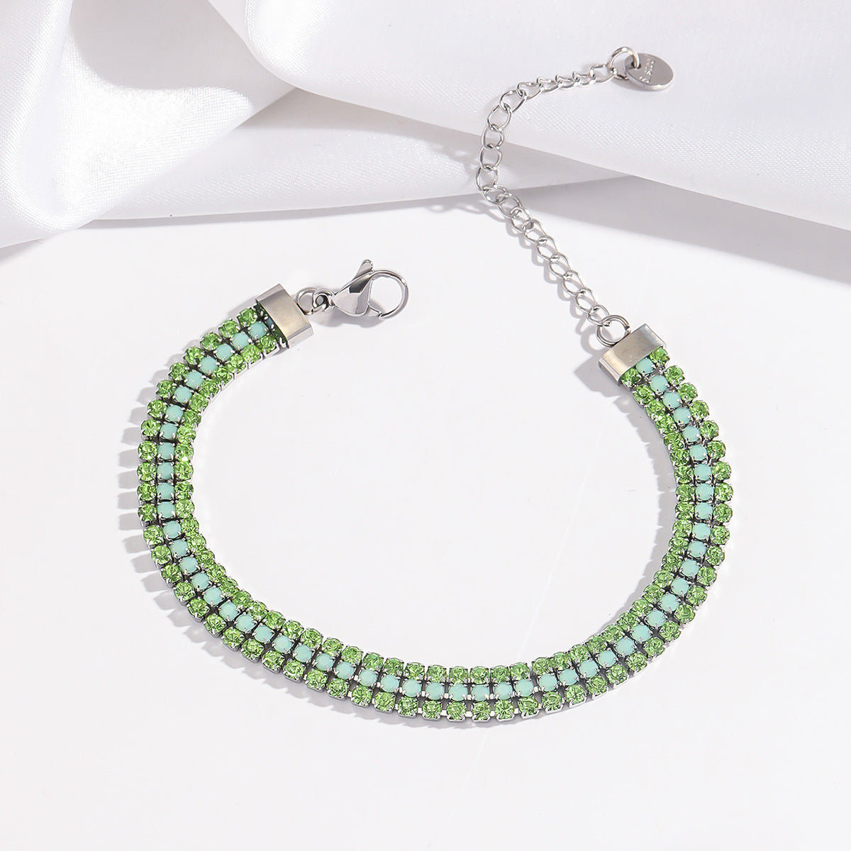 Bracelet Signature Shine | Or Blanc