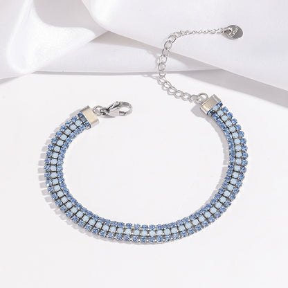 Bracelet Signature Shine | Or Blanc