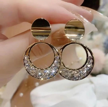 Boucles d'oreilles Lumina avec zircones