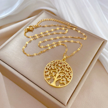 Collier doré Arbre de Vie Lilia
