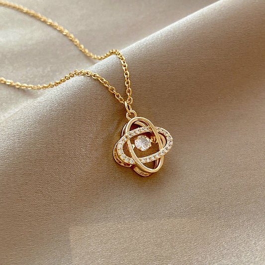 Collier chaîne dorée Andromède