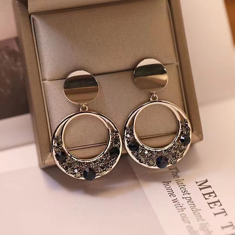Boucles d'oreilles Lumina avec zircones