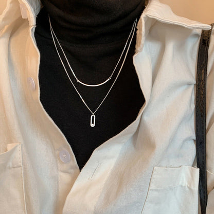 Collier cristaux superposés Gia