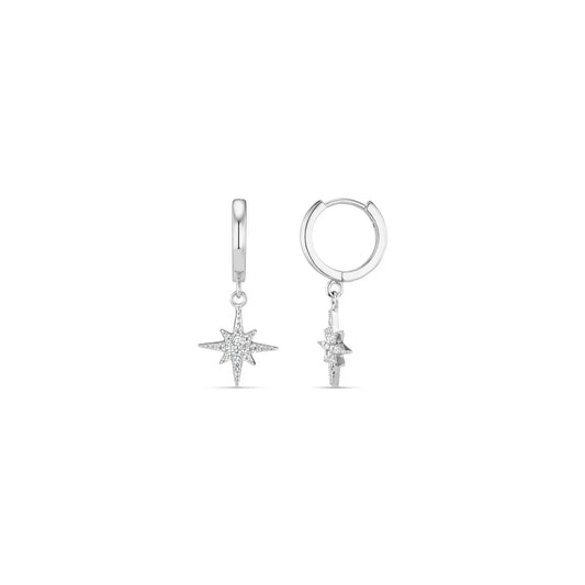 Boucles d'oreilles The Vudu | Or Blanc