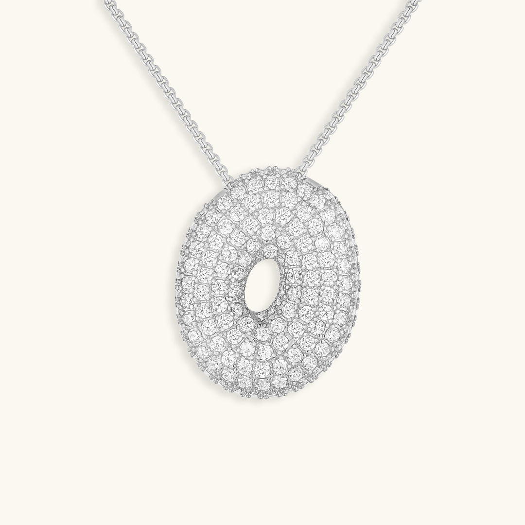 Collier initiale avec bulles Hailey