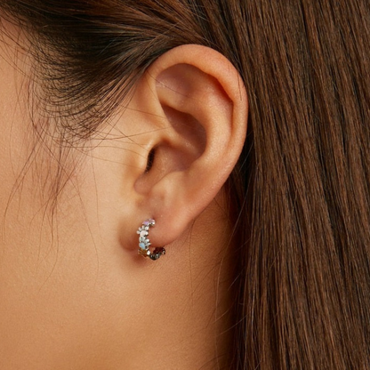 Tomettes Pattes Colorées Argent Sterling