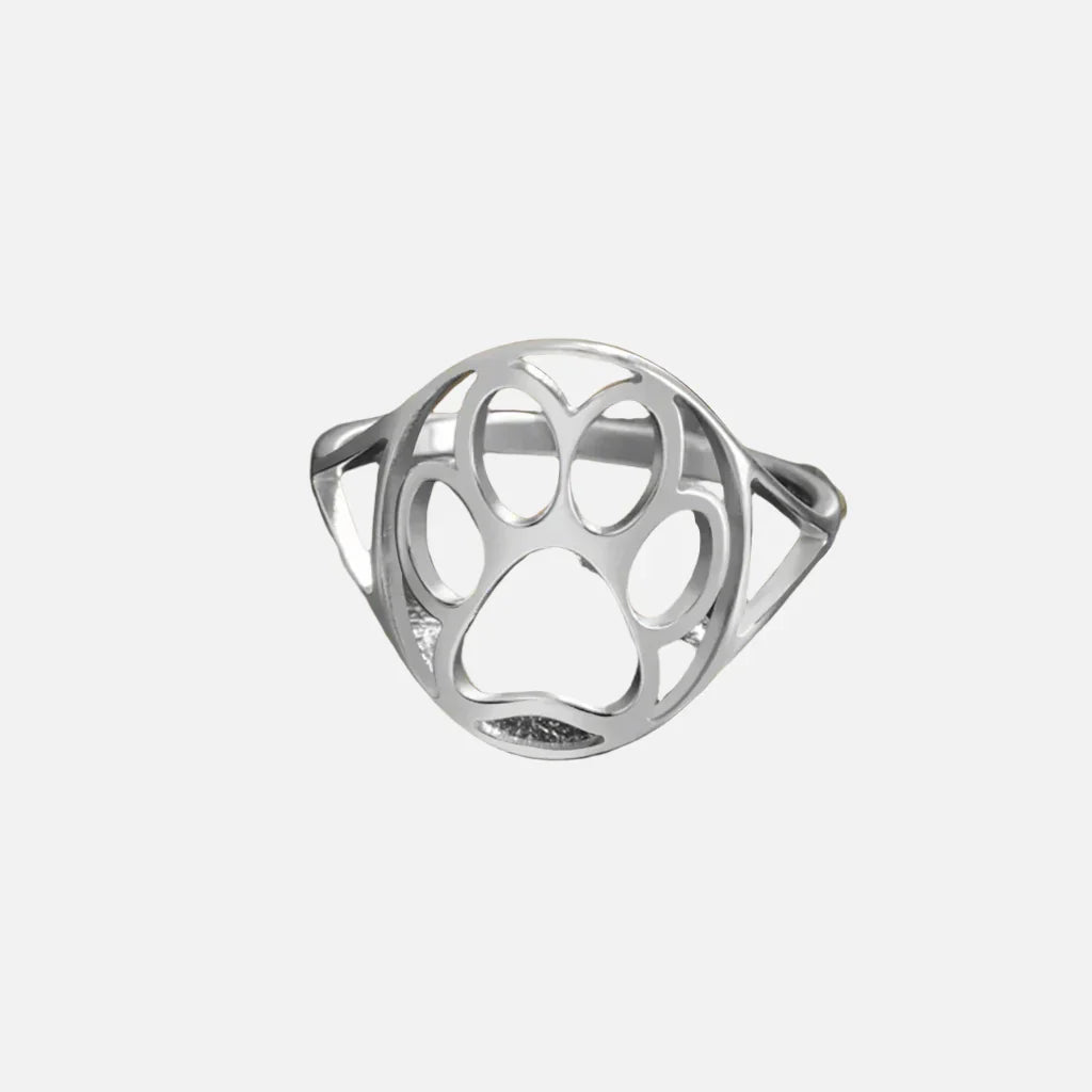 Bague Patte Ouverte en Acier Inoxydable – Légère et Style