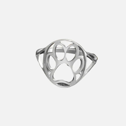 Bague Patte Ouverte en Acier Inoxydable – Légère et Style