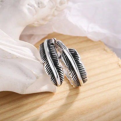 Plume d'un Ange - Bague Commémorative Réglable