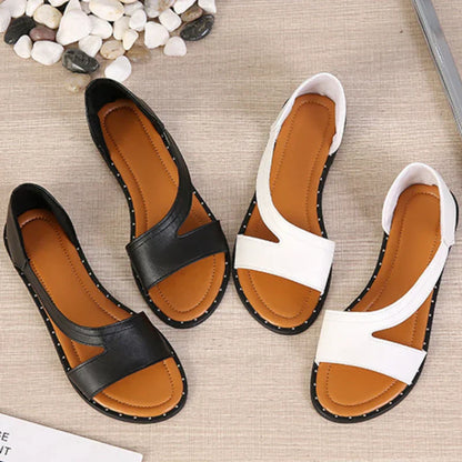Ruth – Sandales plates confortables et décontractées pour femme