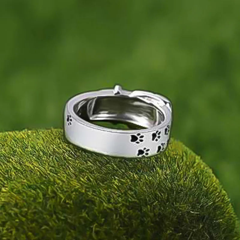 Bague Collier Chien Inspirée Mignonne et Style