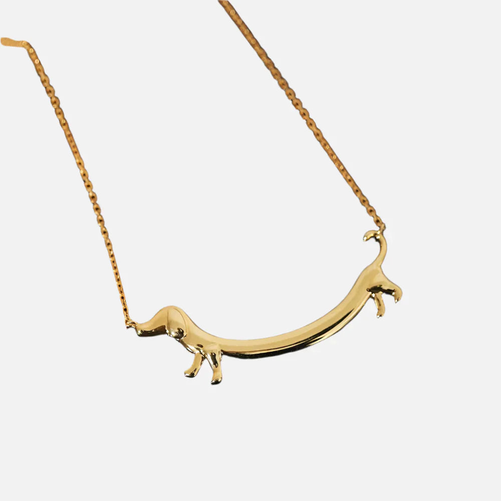 Collier Teckel Ton Or
