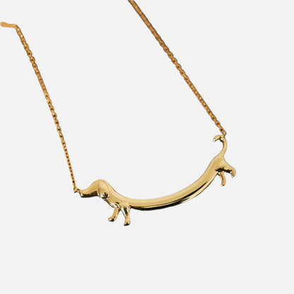 Collier Teckel Ton Or