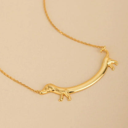 Collier Teckel Ton Or