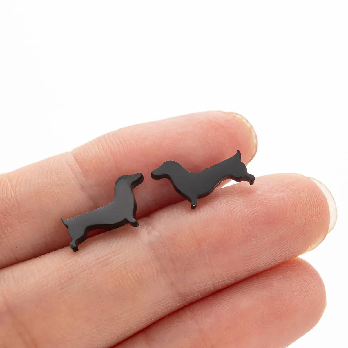 Boucles d'oreilles Fines Teckel