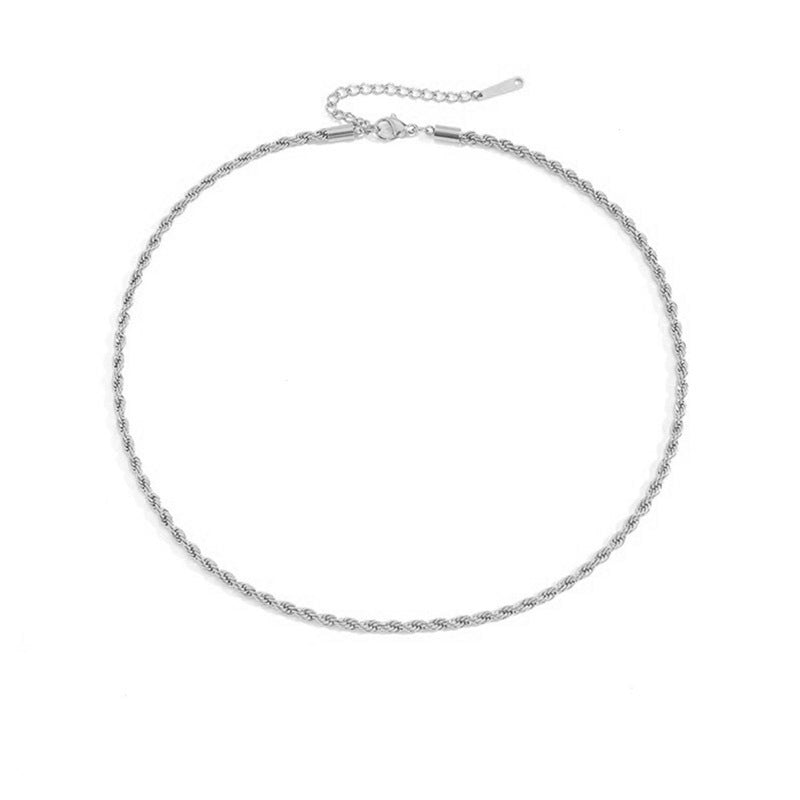 Collier chaîne tressée Olivia