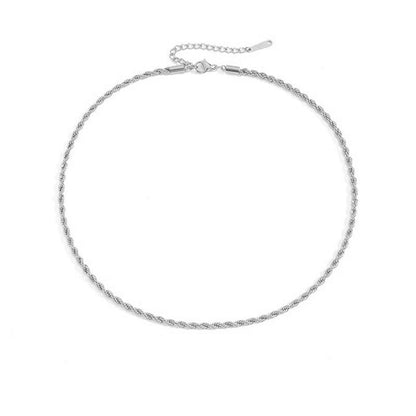 Collier chaîne tressée Olivia