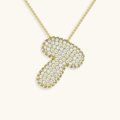 Collier initiale avec bulles Hailey