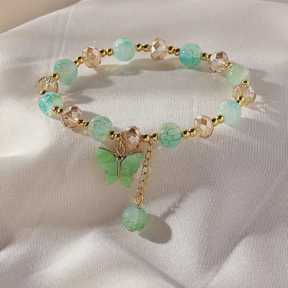 Bracelet Extensible Papillon Perles Magnifiques