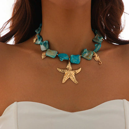 Collier Rêves Océan Bleu