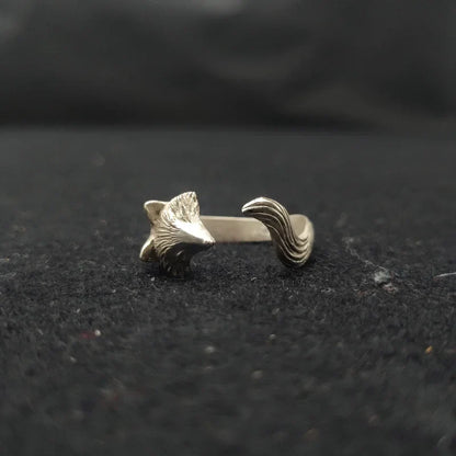 Bague Renard Argent pour Femme