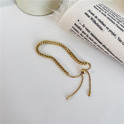 Bracelet Forteresse Dorée