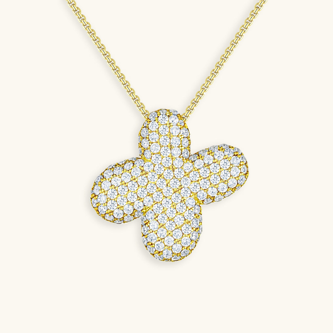 Collier initiale avec bulles Hailey