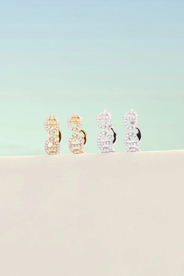 Boucle d'oreille Île Marine | Or