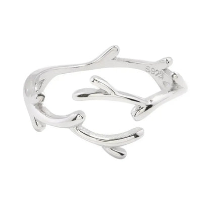 Bague Branche Argent Sterling