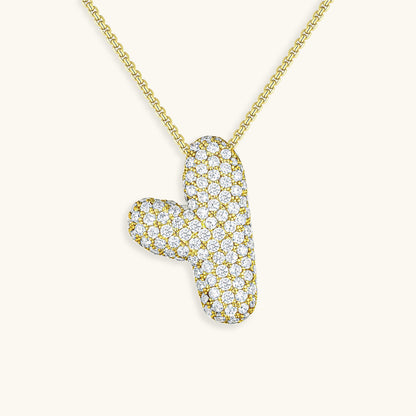 Collier initiale avec bulles Hailey