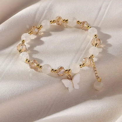 Bracelet Extensible Papillon Perles Magnifiques