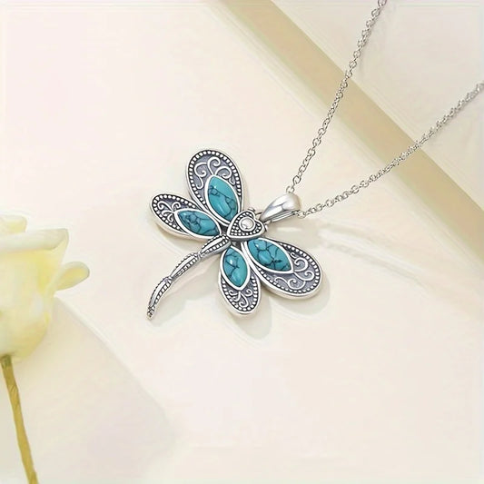 Collier Pendentif Argent Rêves de Libellule